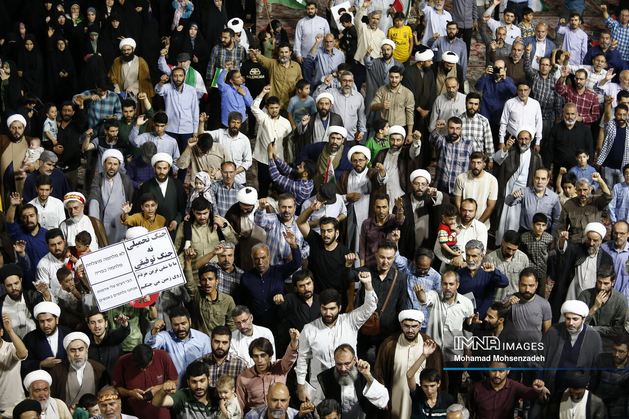 تجمع سراسری حمایت از عملیات غرورآفرین «بشارت فتح» در ایلام برگزار می‌شود 1