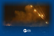 حمله موشکی ایران به پایگاه آمریکا در قطر