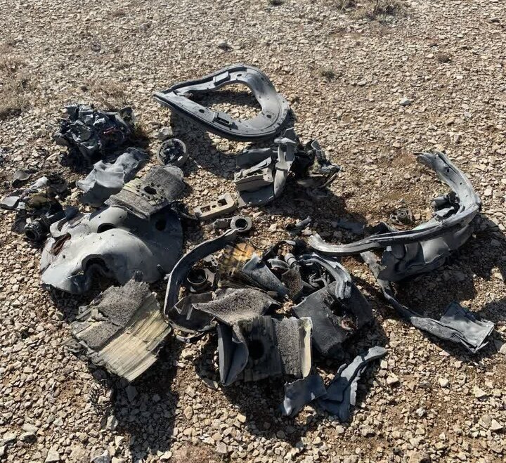 انهدام پهپاد هرمس رژیم غاصب صهیونیستی در خرم‌آباد