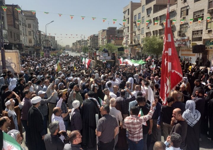 فیلم| تشییع شهدای امنیت در اهواز