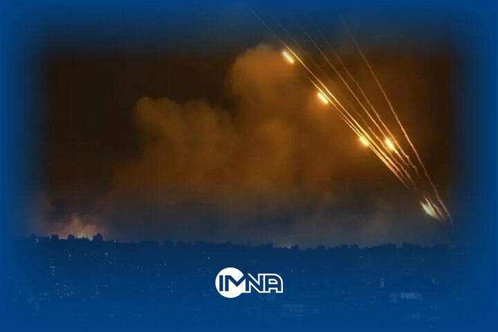 حمله موشکی ایران به پایگاه آمریکا در قطر