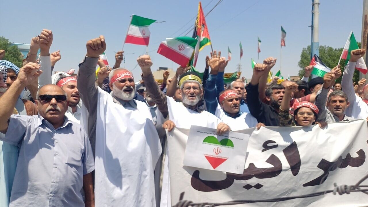 اعلام انزجار مردم دیار دارالمومنین از رِژیم صهیونیستی / تنوع اقدام رمز یکپارچگی گلستان است