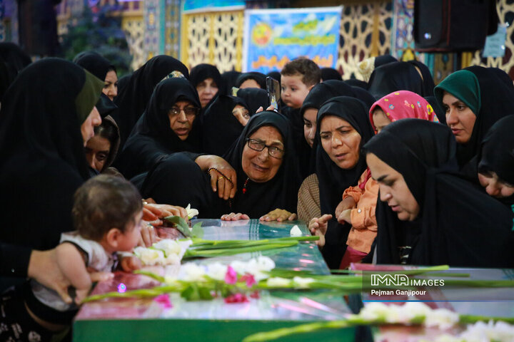 مراسم وداع با سردار شهید مهدی ربانی