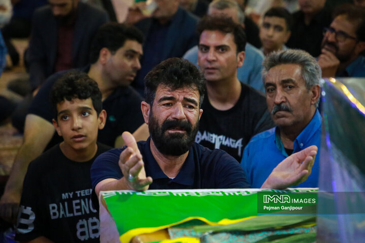 مراسم وداع با سردار شهید مهدی ربانی