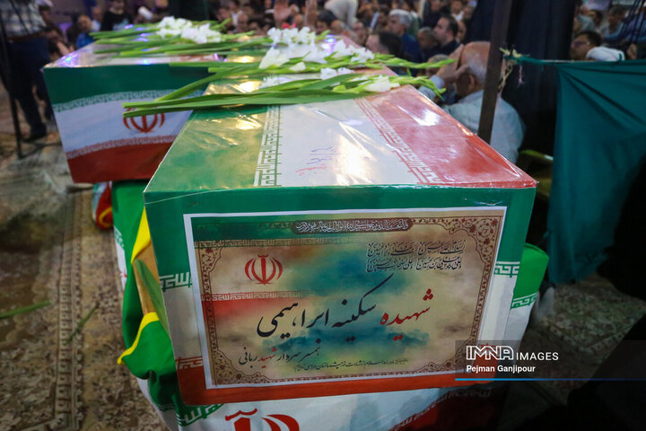 مراسم وداع با سردار شهید مهدی ربانی