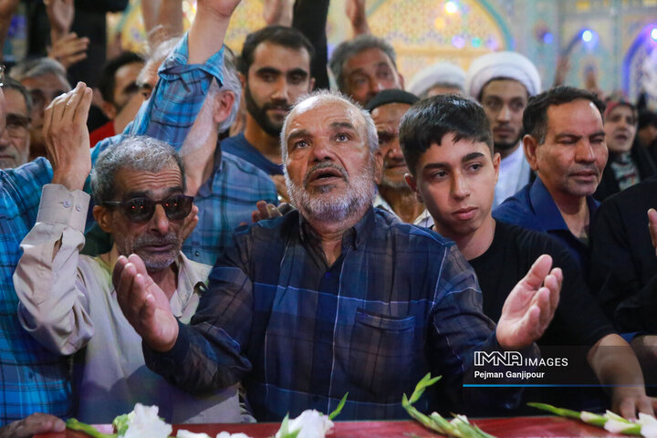 مراسم وداع با سردار شهید مهدی ربانی