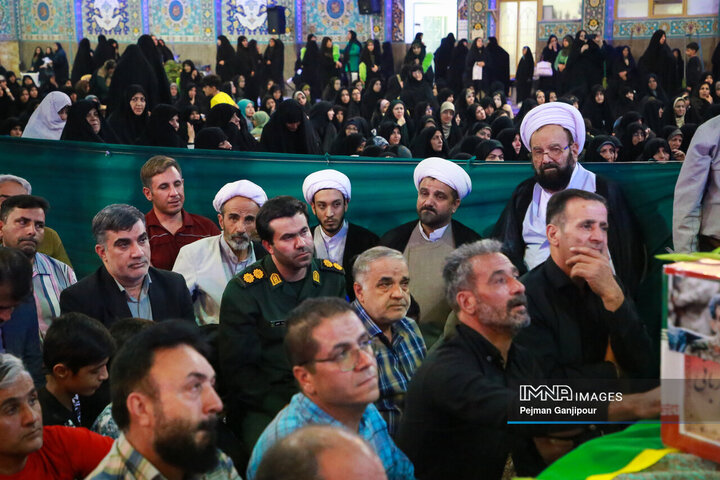 مراسم وداع با سردار شهید مهدی ربانی