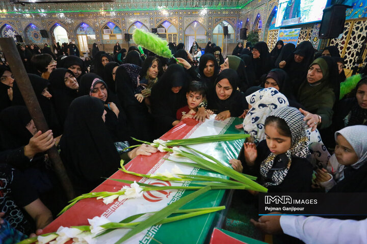 مراسم وداع با سردار شهید مهدی ربانی