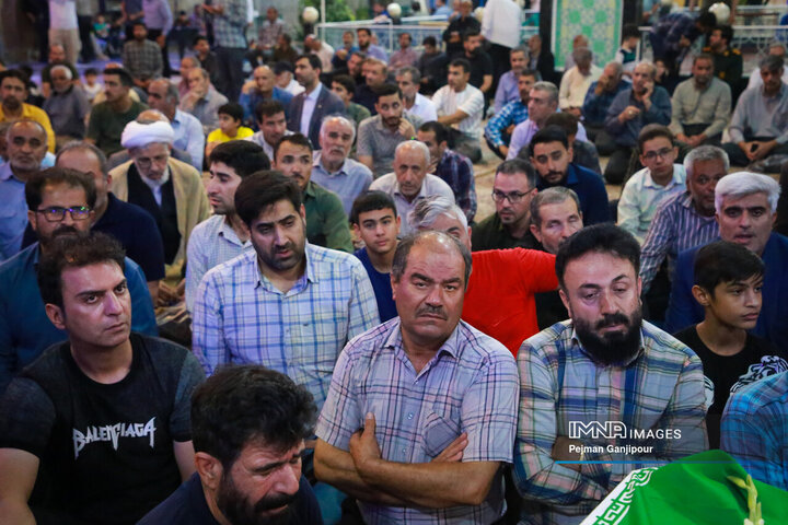 مراسم وداع با سردار شهید مهدی ربانی