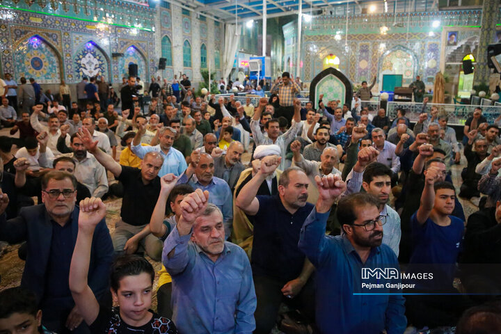 مراسم وداع با سردار شهید مهدی ربانی