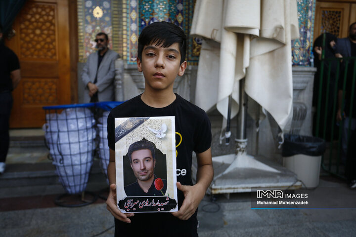 تشییع 8 شهید تجاوز رژیم صهیونیستی به کشور در قم