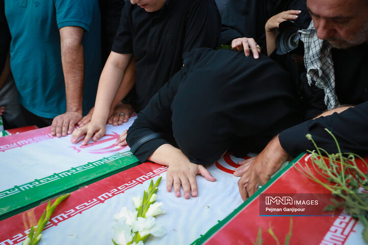 مراسم تشییع سردار شهید مهدی ربانی