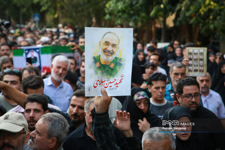 مراسم تشییع سردار شهید مهدی ربانی