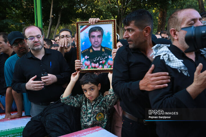 مراسم تشییع سردار شهید مهدی ربانی