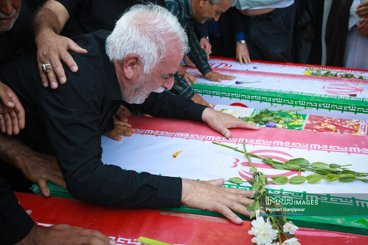 مراسم تشییع سردار شهید مهدی ربانی