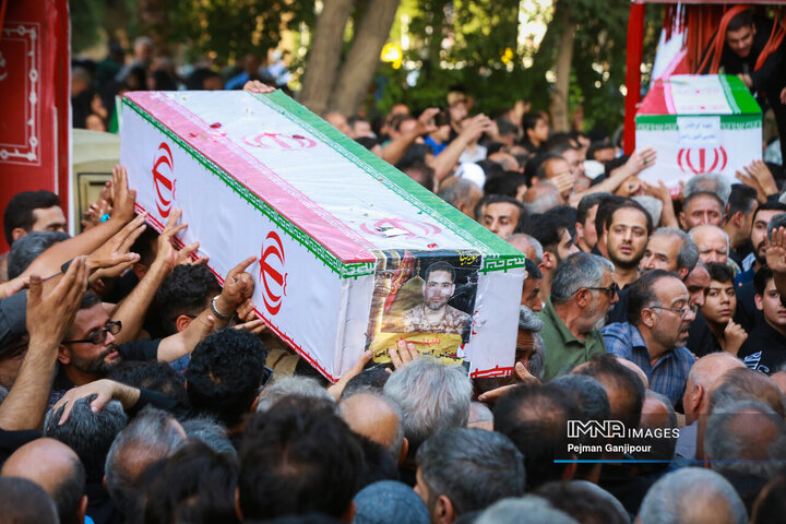 مراسم تشییع سردار شهید مهدی ربانی