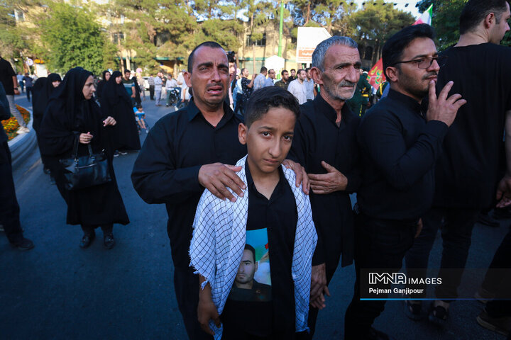 مراسم تشییع سردار شهید مهدی ربانی