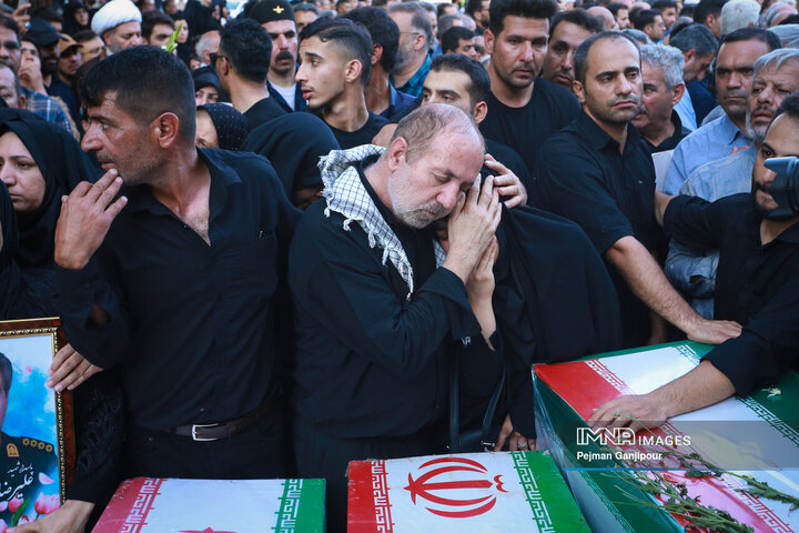 مراسم تشییع سردار شهید مهدی ربانی