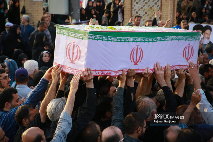 مراسم تشییع سردار شهید مهدی ربانی