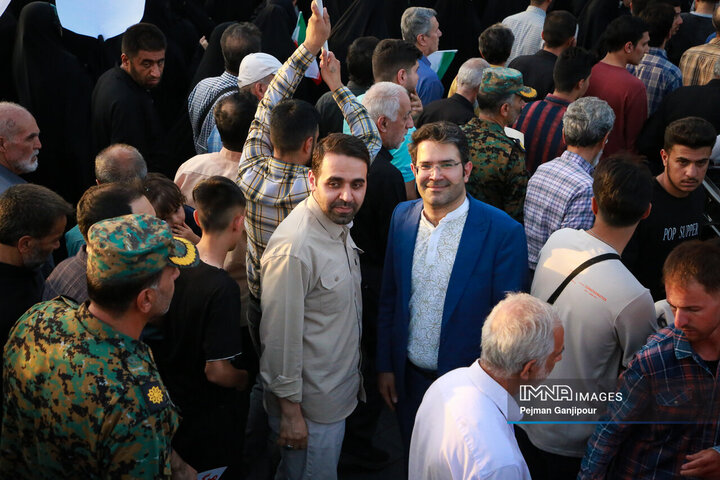 مراسم تشییع سردار شهید مهدی ربانی