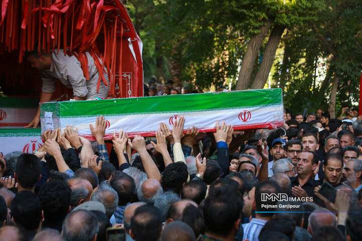 مراسم تشییع سردار شهید مهدی ربانی