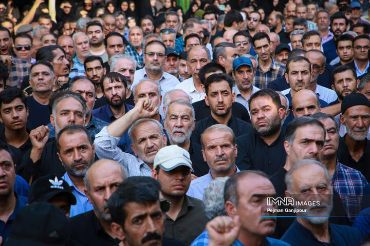 مراسم تشییع سردار شهید مهدی ربانی