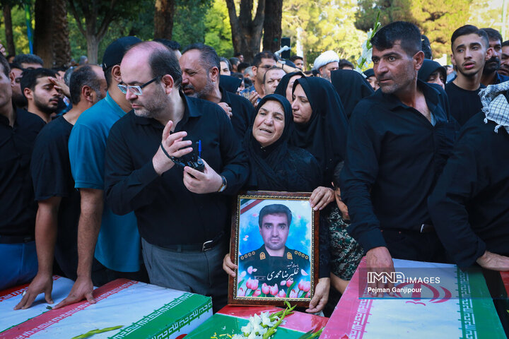 مراسم تشییع سردار شهید مهدی ربانی