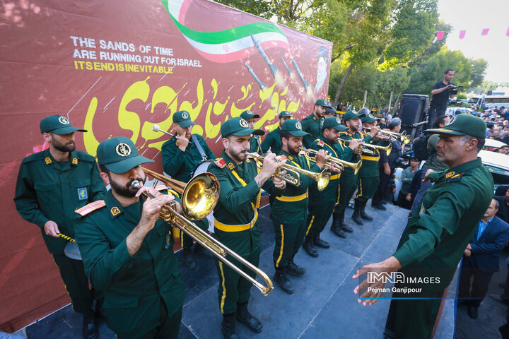 مراسم تشییع سردار شهید مهدی ربانی