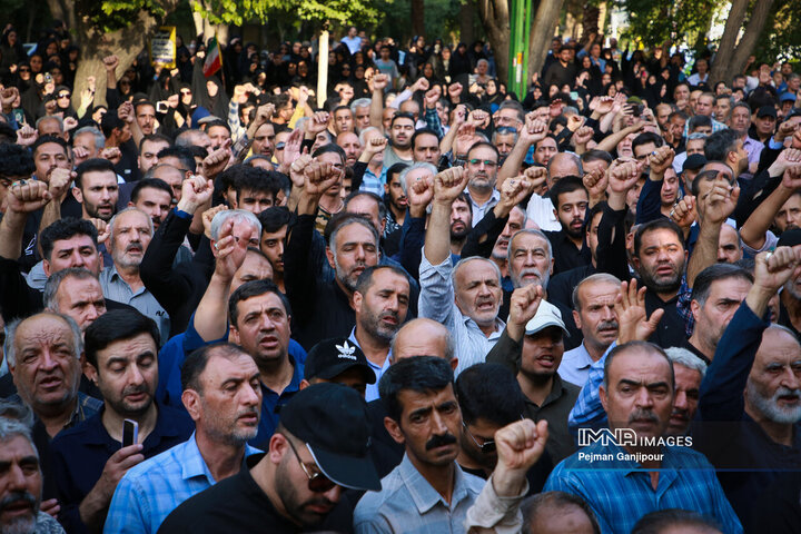 مراسم تشییع سردار شهید مهدی ربانی