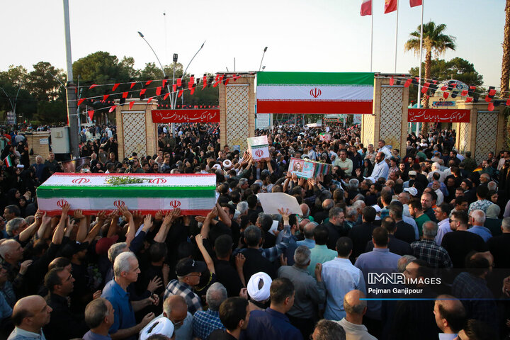 مراسم تشییع سردار شهید مهدی ربانی