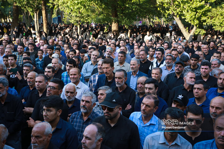 مراسم تشییع سردار شهید مهدی ربانی