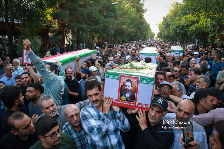 مراسم تشییع سردار شهید مهدی ربانی