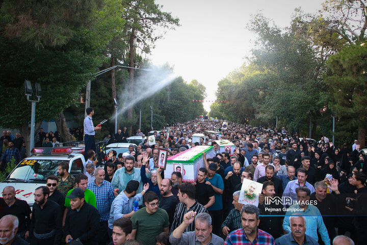 مراسم تشییع سردار شهید مهدی ربانی