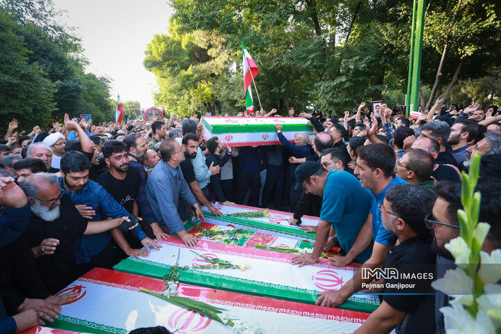 مراسم تشییع سردار شهید مهدی ربانی