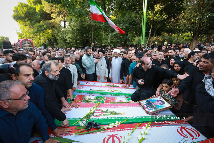 مراسم تشییع سردار شهید مهدی ربانی