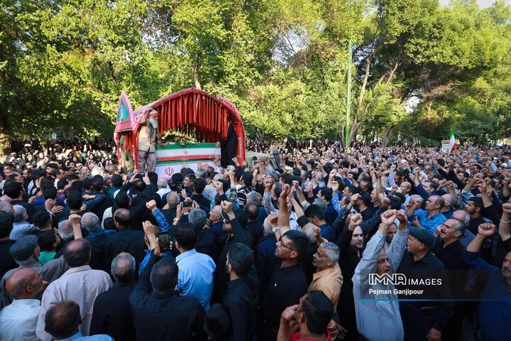 مراسم تشییع سردار شهید مهدی ربانی