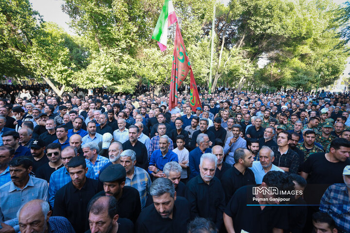 مراسم تشییع سردار شهید مهدی ربانی