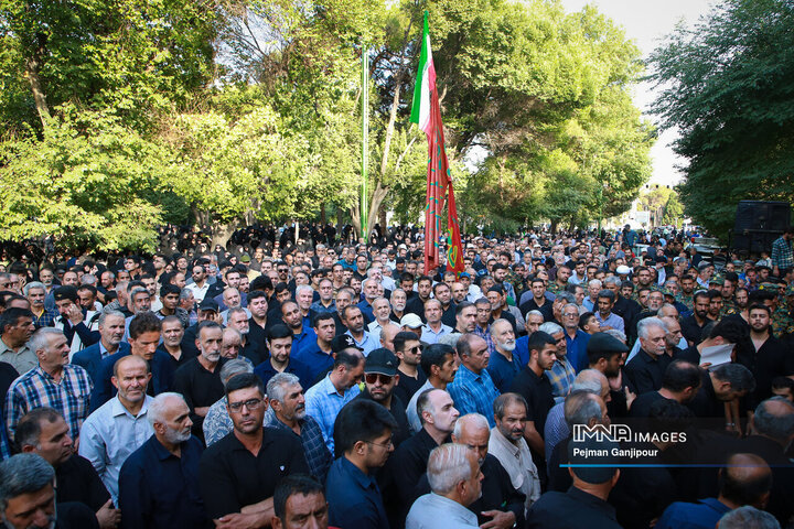 مراسم تشییع سردار شهید مهدی ربانی