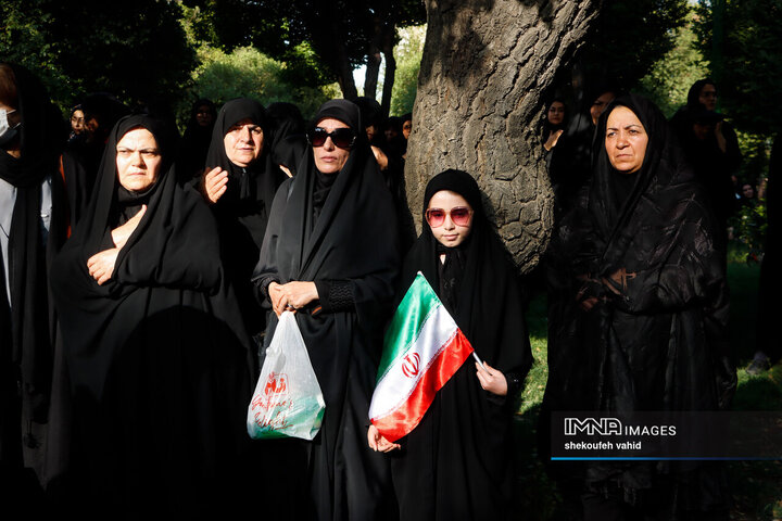 وداع قهرمانانه با سردار شهید مهدی ربانی و شهدای تجاوز رژیم صهیونیستی در اصفهان - 2