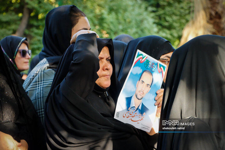 وداع قهرمانانه با سردار شهید مهدی ربانی و شهدای تجاوز رژیم صهیونیستی در اصفهان - 2