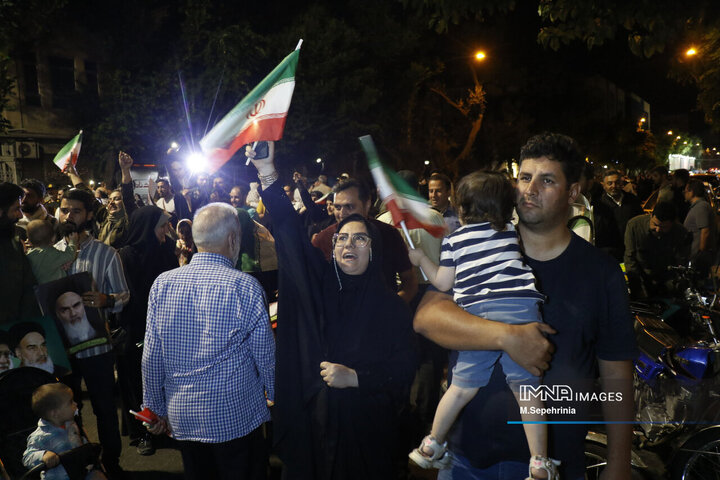 تجمع مردم تبریز در حمایت از پاسخ قاطع ایران به تجاوز امریکا