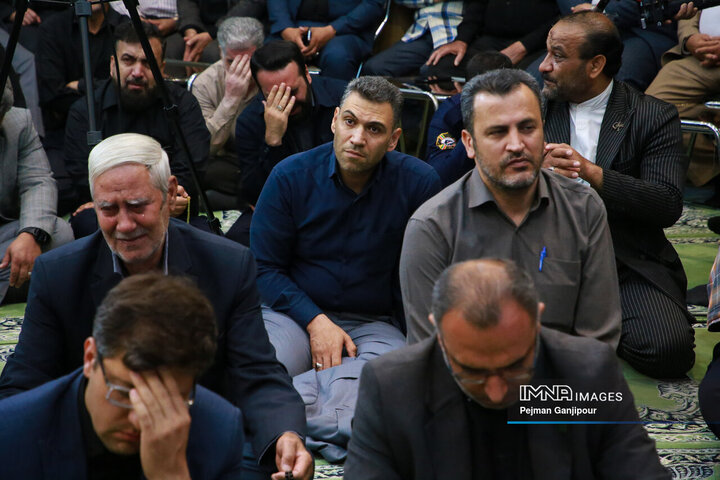 آیین آغاز سیاه‌پوشی شهر اصفهان