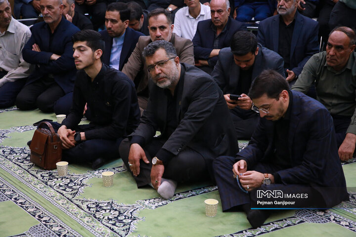 آیین آغاز سیاه‌پوشی شهر اصفهان