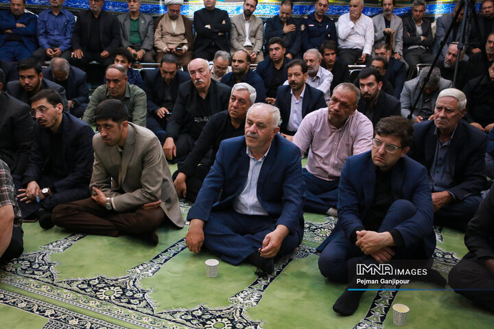 آیین آغاز سیاه‌پوشی شهر اصفهان