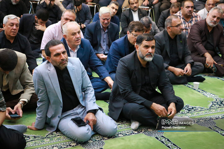 آیین آغاز سیاه‌پوشی شهر اصفهان