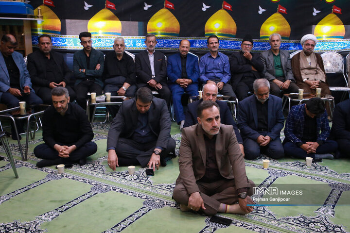 آیین آغاز سیاه‌پوشی شهر اصفهان