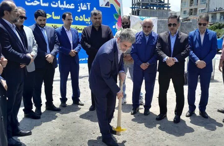 پروژه فاز ۲ عملیات اجرایی پیاده‌راه ساحلی طلایی تنکابن آغاز شد