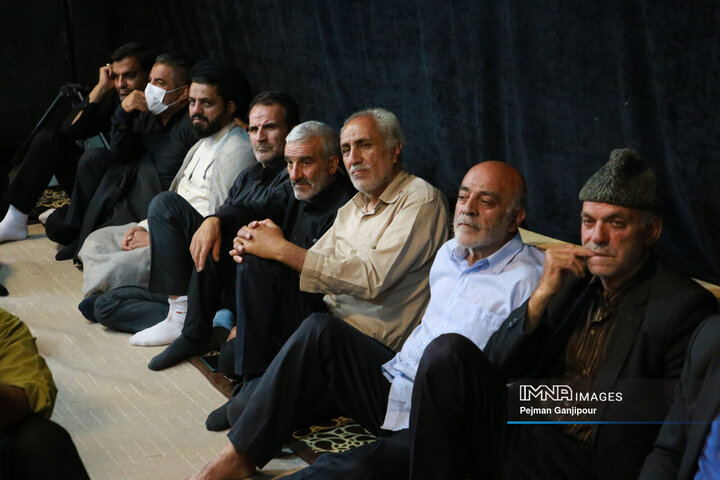 مراسم بزرگداشت 6 مداح شهید تجاوز رژیم منحوس صهیونیستی در اصفهان