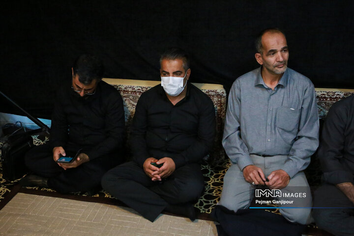 مراسم بزرگداشت 6 مداح شهید تجاوز رژیم منحوس صهیونیستی در اصفهان