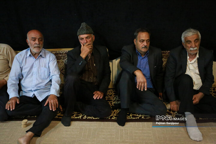 مراسم بزرگداشت 6 مداح شهید تجاوز رژیم منحوس صهیونیستی در اصفهان